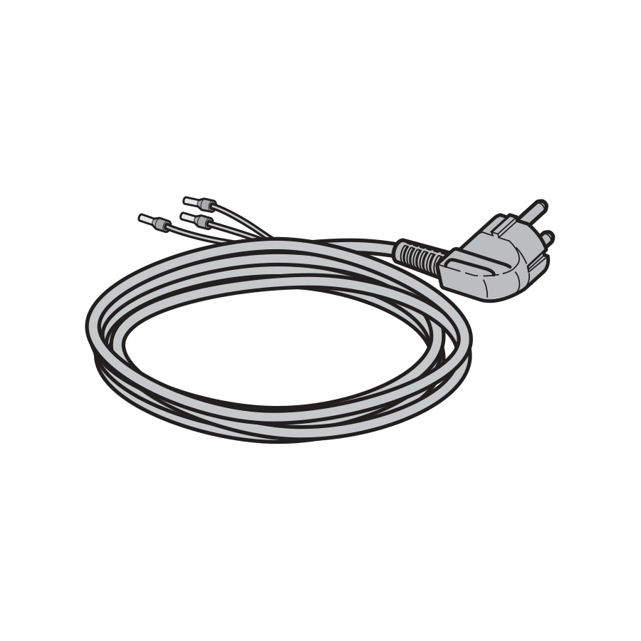 Przewód przyłączeniowy H05VV-F, FSA-FLEXControl, 10 m (3 × 1,5 mm²)