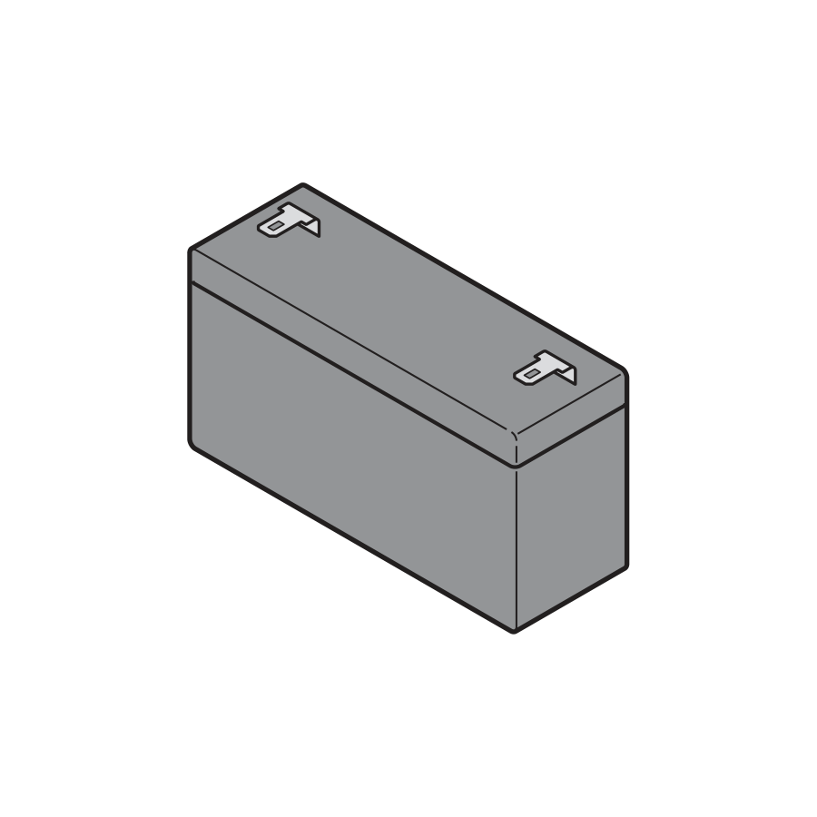 Bateria zasilania awaryjnego 12 V/7 Ah do SVG 522 i sterowania napędu Liberda (wymagane 2 × )