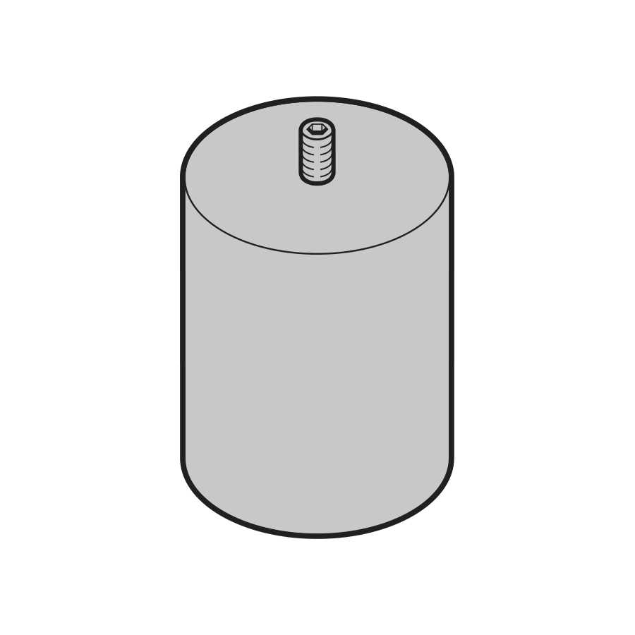 Przeciwwaga 140 mm, stal