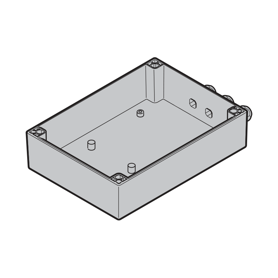 Obudowa sterowania Część dolna do Portronic D 5000, D 2500