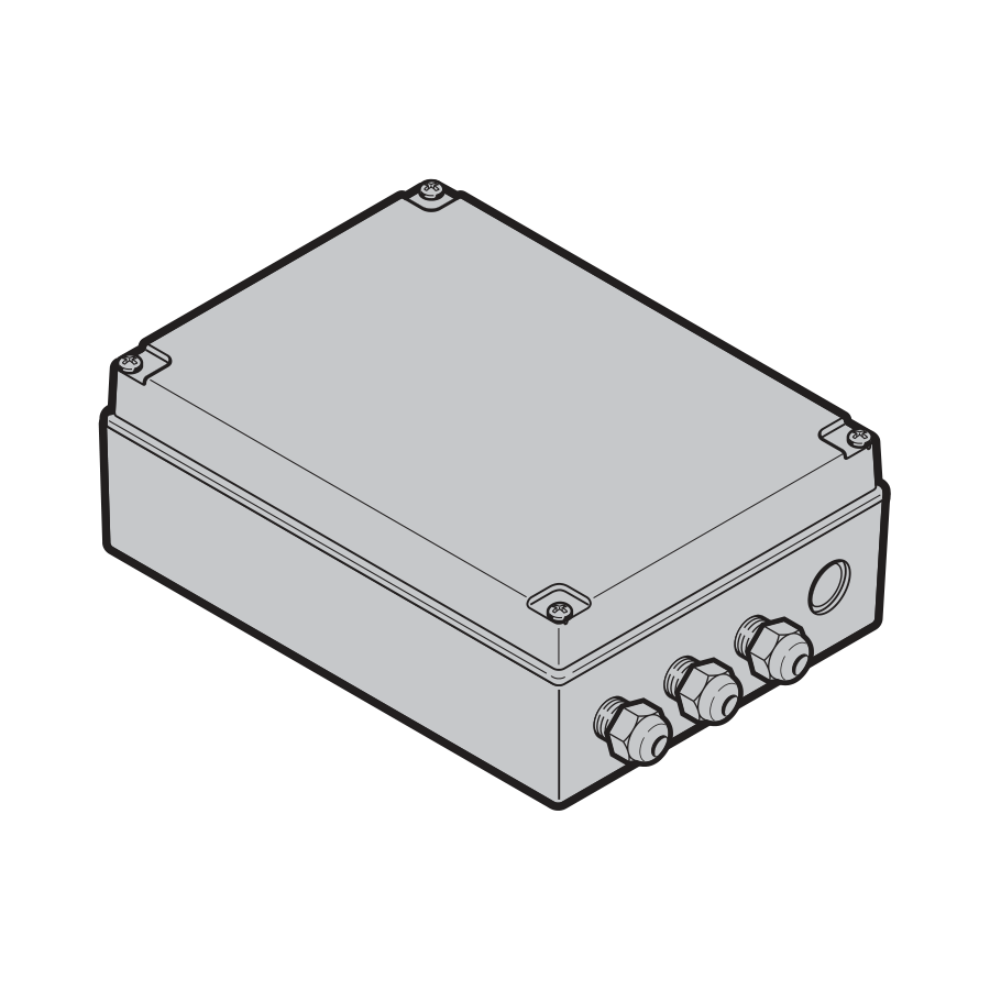 Sterowanie ze zintegrowanym odbiornikiem 433 MHz RC do Portronic D 5000, D 2500