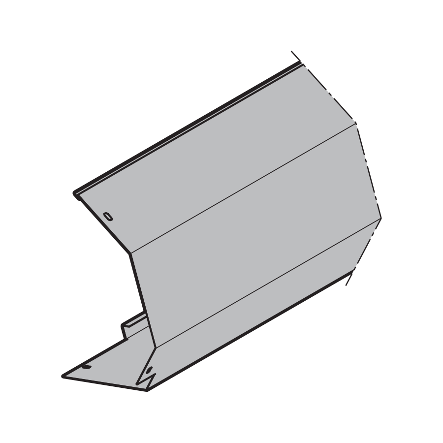 Osłona pancerza, wysokość konsoli 290 mm