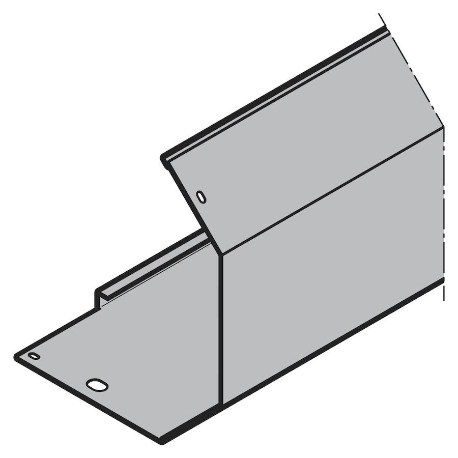 Osłona pancerza, wysokość konsoli 290 mm, prowadnica FS 105