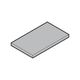 Płytka do drzwi bocznych 42 × 25 × 2 mm, aluminiowa