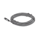 Kabel z wtykiem typu Snap, niebieski, sprężyna / przeciwwaga 4000 mm
