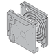 Mocowanie spirali, komplet, prawe, LDH ≤ 4500
