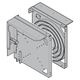 Mocowanie spirali, komplet, prawe, LDH ≤ 5000