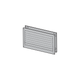 Kratka wentylacyjna 230 × 130 mm, aluminium