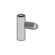 Dolny element zawiasu V8000 WF U, ocynkowany