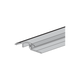 Aluminiowy profil progowy z uszczelką do szerokości zestawczej 875 mm