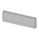 Kratka wentylacyjna 455 × 106 mm, typ 461, aluminium