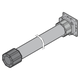 Silnik rurowy z płytką adaptacyjną L60-M05 (60 Nm)