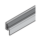 Aluminiowa listwa progowa z uszczelką, wymiar na zamówienie do 1250 mm